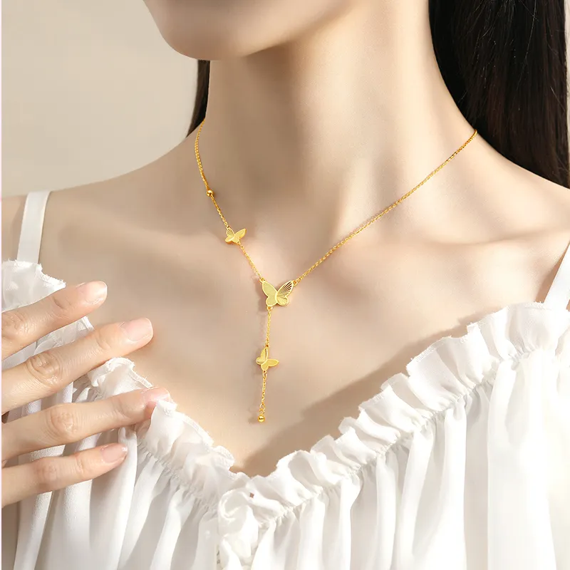 VANA S925 Silver Necklaces Women's-4