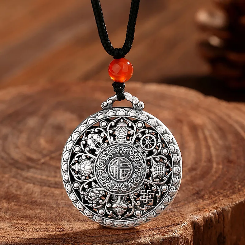 VANA 990 Silver Sterling Silver Necklaces Unisex-2