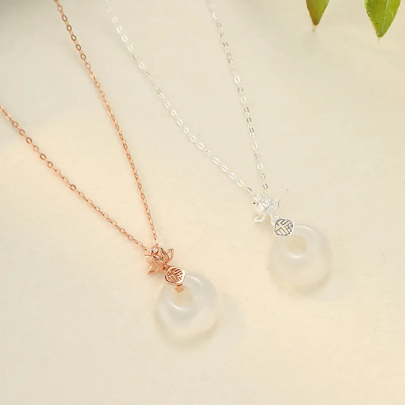 VANA Chalcedony Necklaces Women's-7