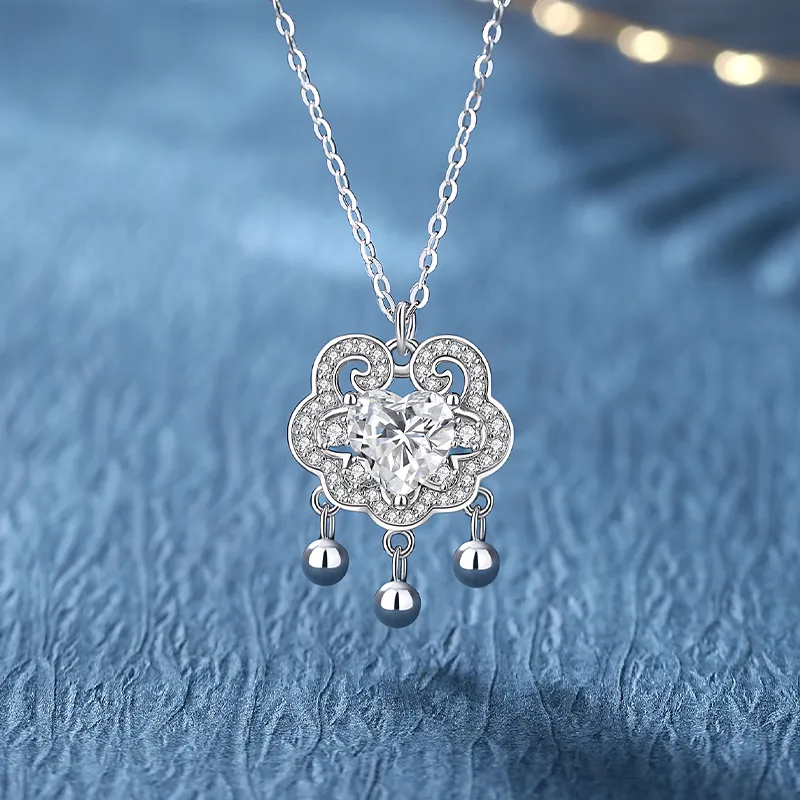 VANA 925 Sterling Silver Zircon Necklaces Women's-2