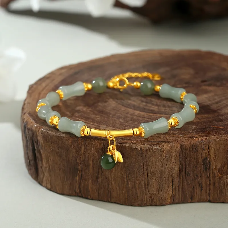 VANA Hetian Jade Pale Greenish White Jade Women's-5