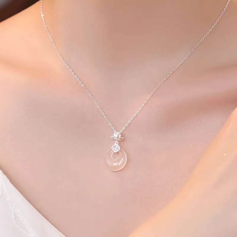 VANA Chalcedony Necklaces Women's-3