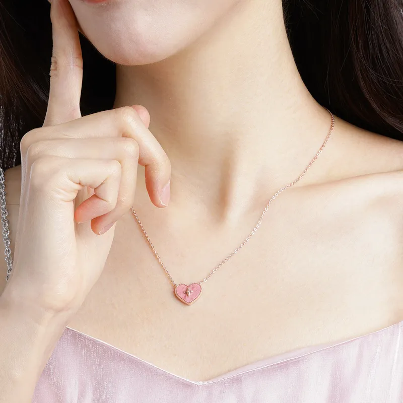 VIGG S925 Silver Necklaces Women's-2