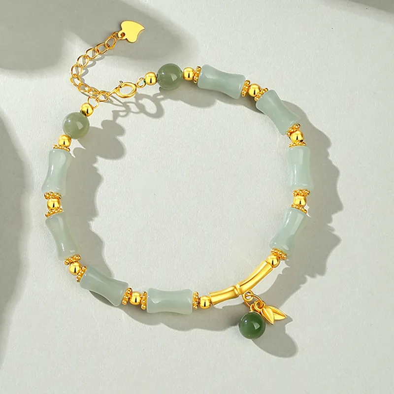 VANA Hetian Jade Pale Greenish White Jade Women's-3