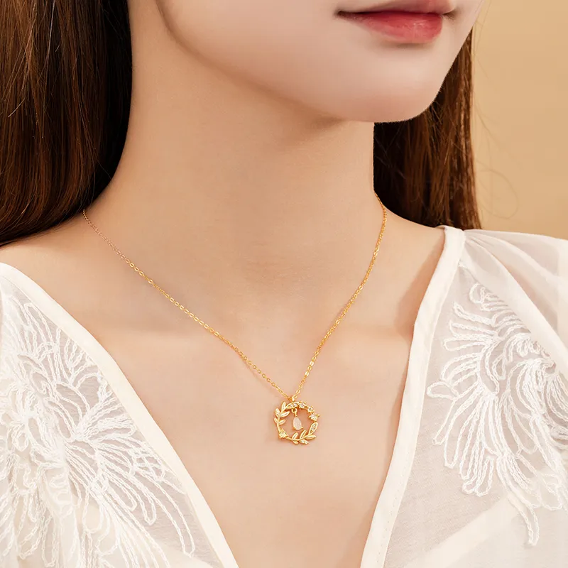 VANA 925 Sterling Silver With Zircon Necklaces Women's-2