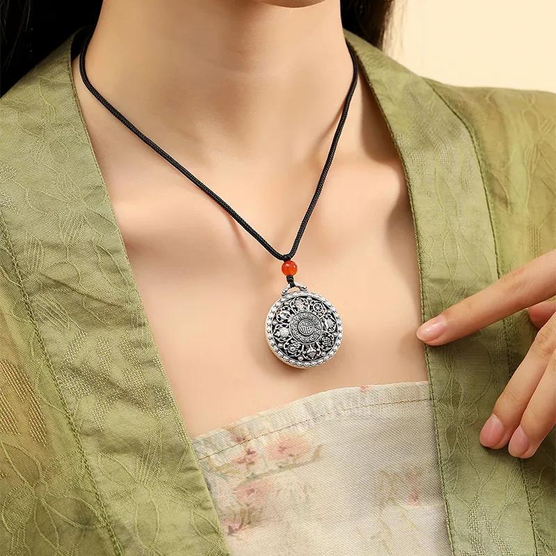 VANA 990 Silver Sterling Silver Necklaces Unisex-5
