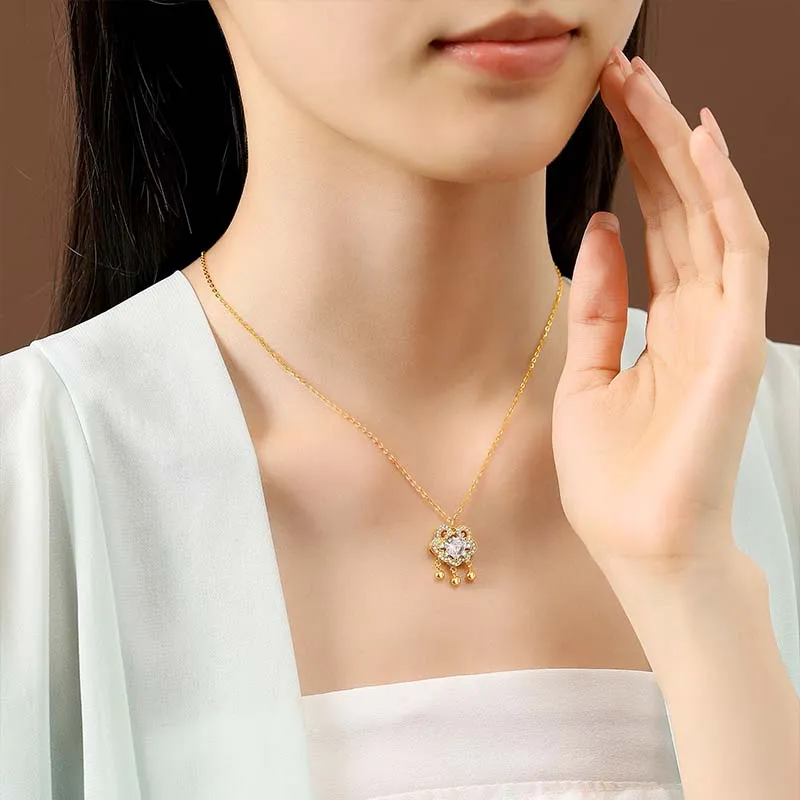 VANA 925 Sterling Silver Zircon Necklaces Women's-6