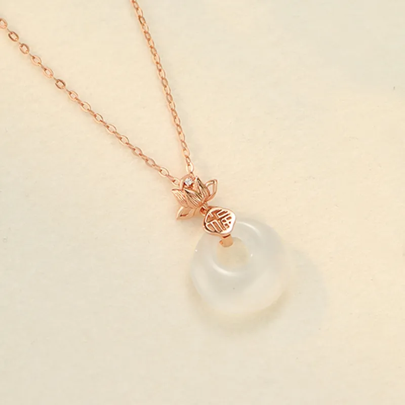 VANA Chalcedony Necklaces Women's-8