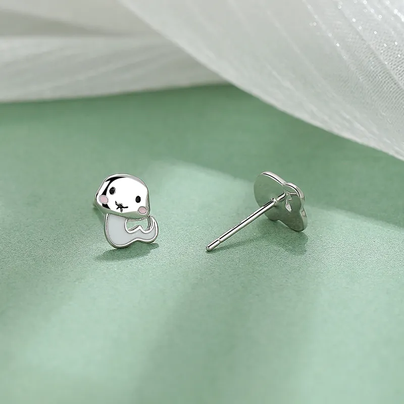 VANA 990 Fine Silver Stud Earrings Women's-3