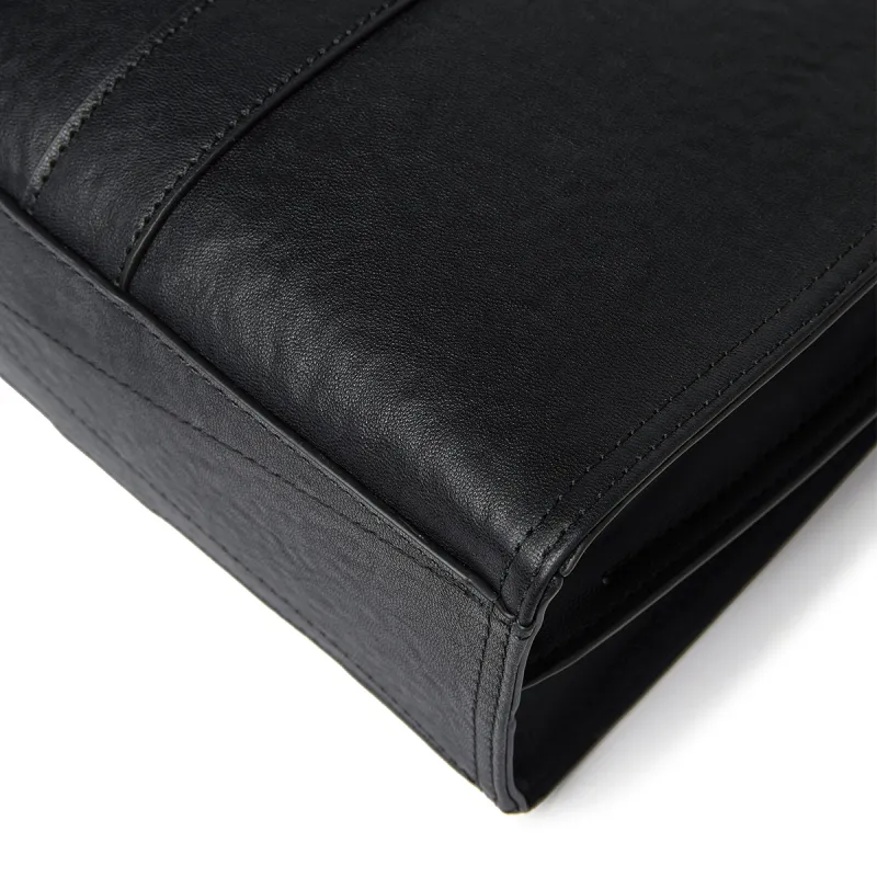 ROBERTA DI CAMERINO Cow Leather Briefcase Regular Men's Black-5