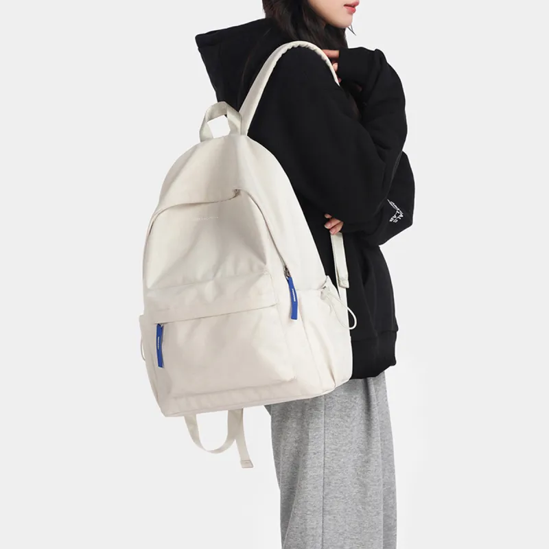 ROBERTA DI CAMERINO Fabric Backpack Regular Women's White/Pink/Blue-4
