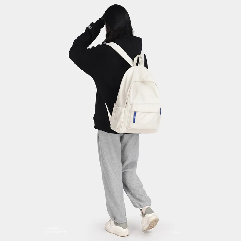 ROBERTA DI CAMERINO Fabric Backpack Regular Women's White/Pink/Blue-3