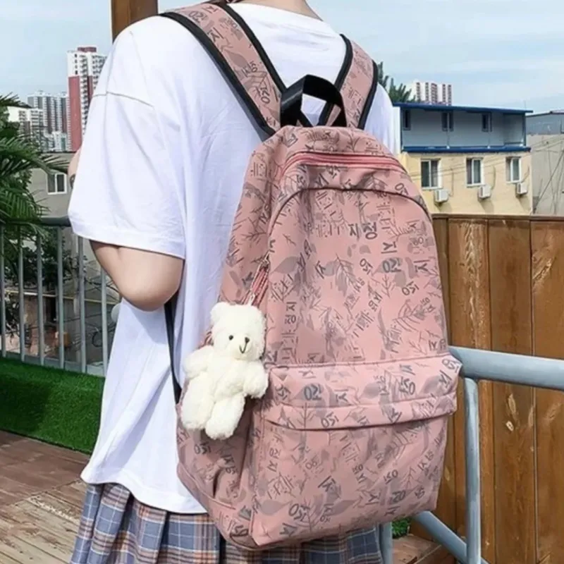 UNITE STAR Nylon Fabric Large Capacity Student Computer Backpack Unisex-17