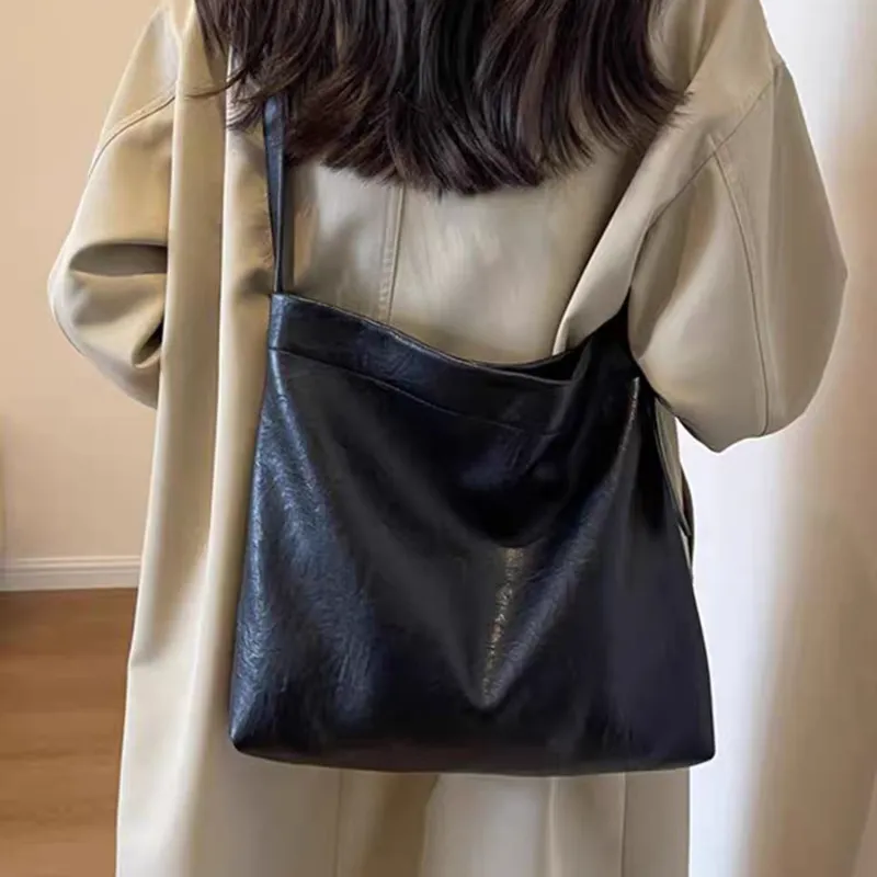 UNITE STAR PU Shoulder Bag Regular Women's Khaki/Black/Mud-4