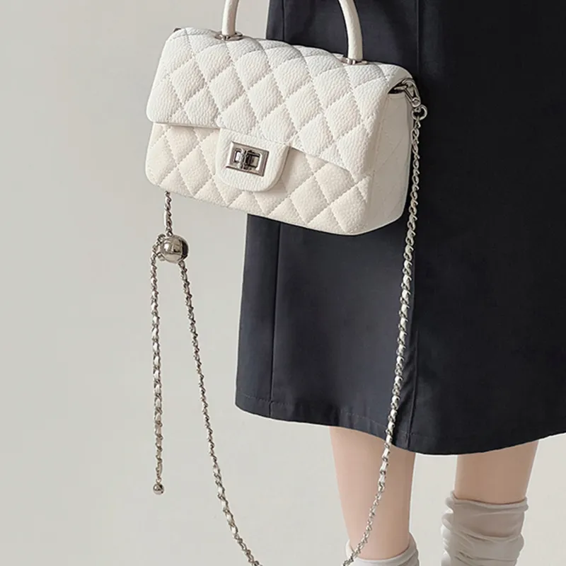 UNITE STAR PU Small Square Bag, Crossbody, One Shoulder Handbag Regular Women's Blue/Pink/Black/White-10