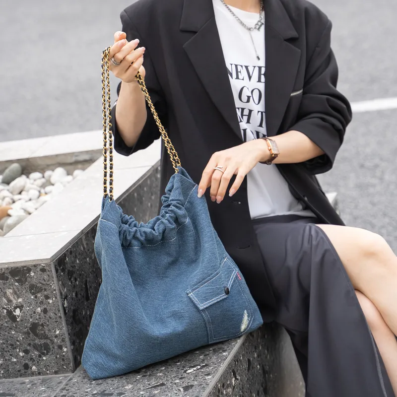 UNITE STAR Shoulder Bags Dark Blue-5