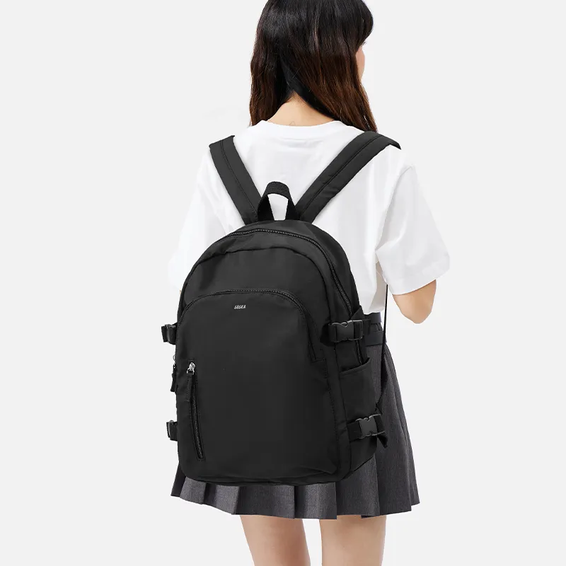 Sisea Fabric Backpack Regular Unisex Multicolor-12