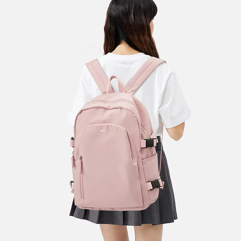 Sisea Fabric Backpack Regular Unisex Multicolor-19