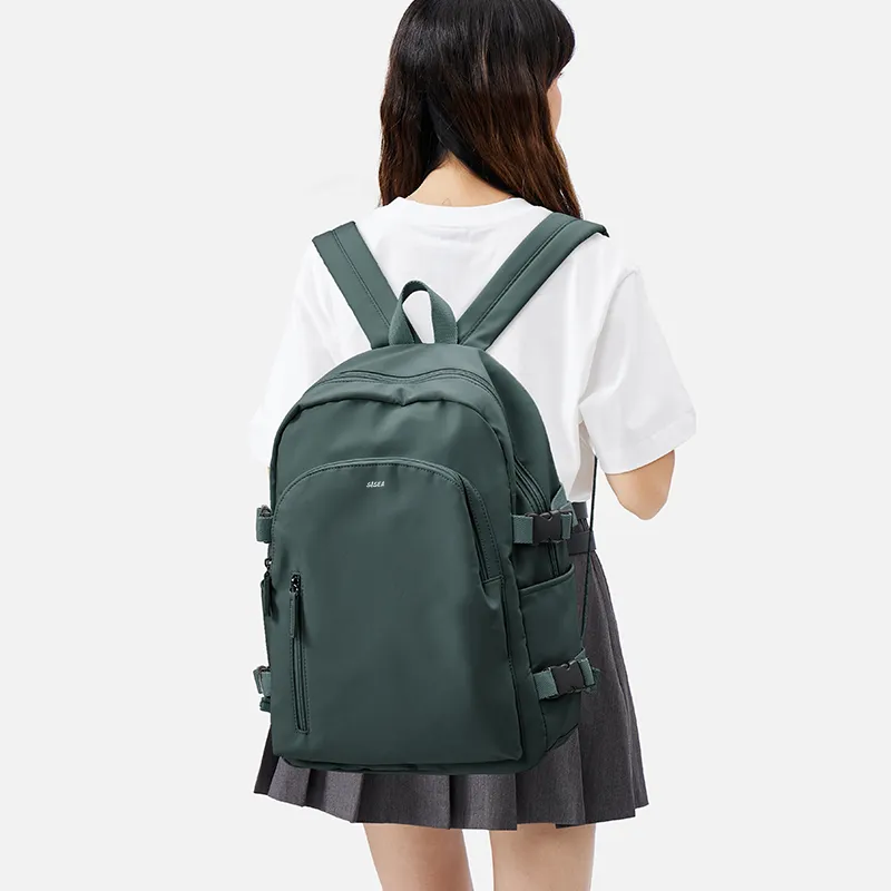 Sisea Fabric Backpack Regular Unisex Multicolor-33