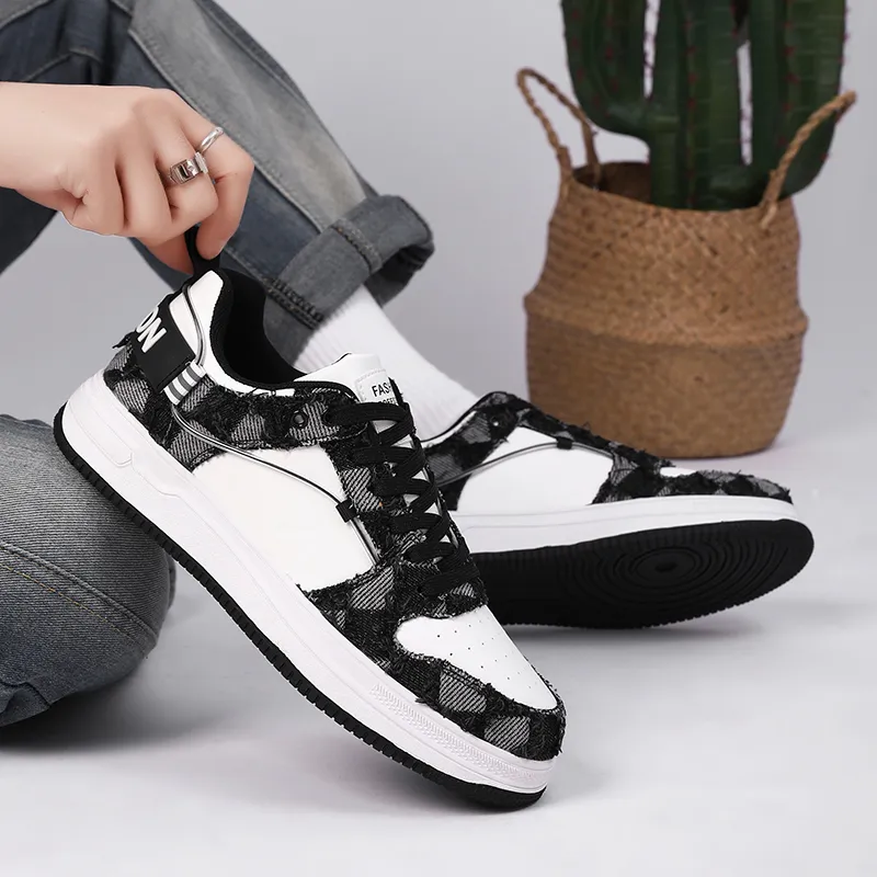 CAMOSI Slip-Resistant Low-Top Skateboard Shoes Unisex-7