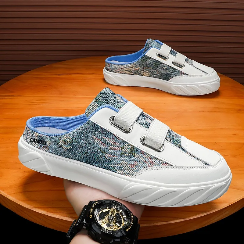 CAMOSI Abrasion Resistant Wrap toe Slippers Unisex-9