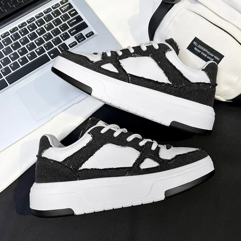 CAMOSI Breathable Lightweight Height Increasing Low-Top Casual Shoes Men's-18