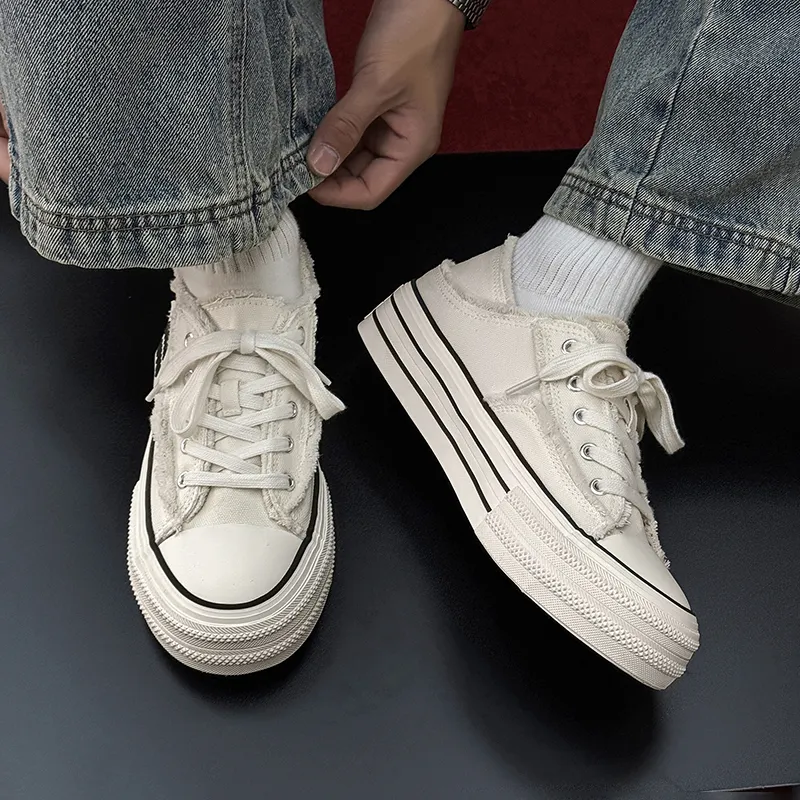 CAMOSI Low Top Canvas Shoes Men's-10