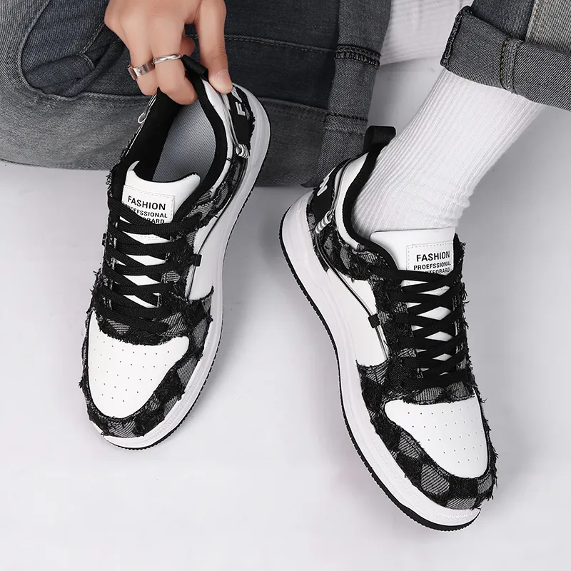 CAMOSI Slip-Resistant Low-Top Skateboard Shoes Unisex-8