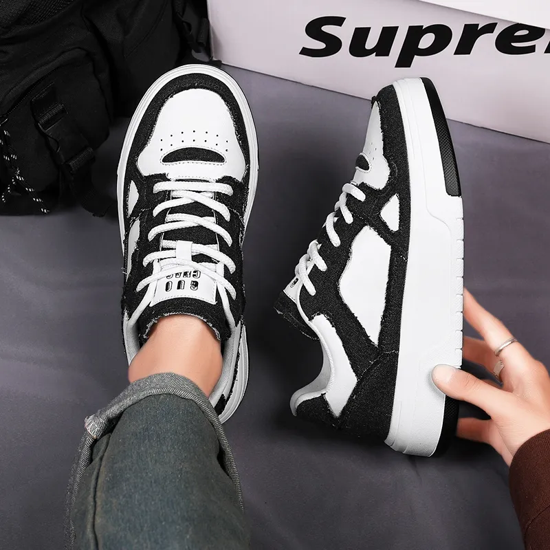 CAMOSI Breathable Lightweight Height Increasing Low-Top Casual Shoes Men's-9