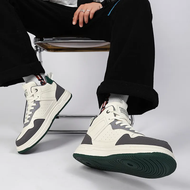 CAMOSI Wear-Resistant High-Top Casual Shoes Unisex-24