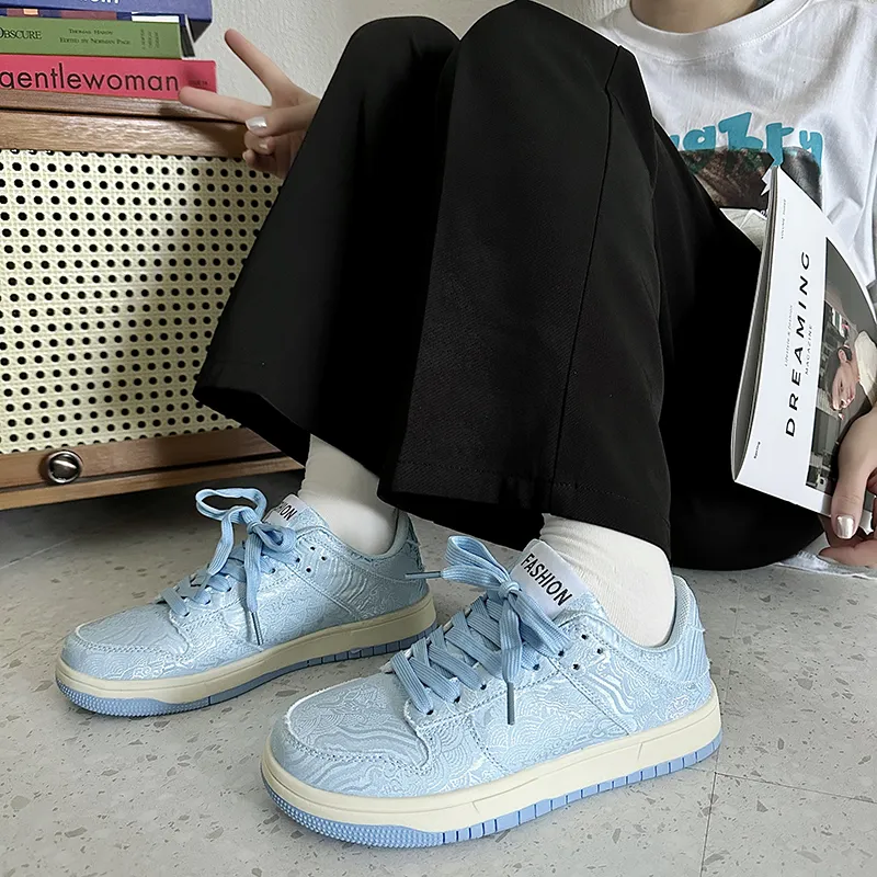 CAMOSI Non slip Lightweight Low Top Skateboard Shoes Unisex-15
