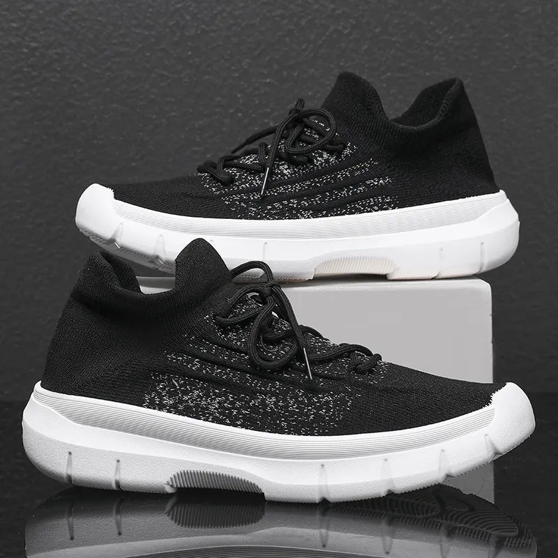 CAMOSI Breathable Lightweight Height Increasing Low Top Casual Shoes Men's-4