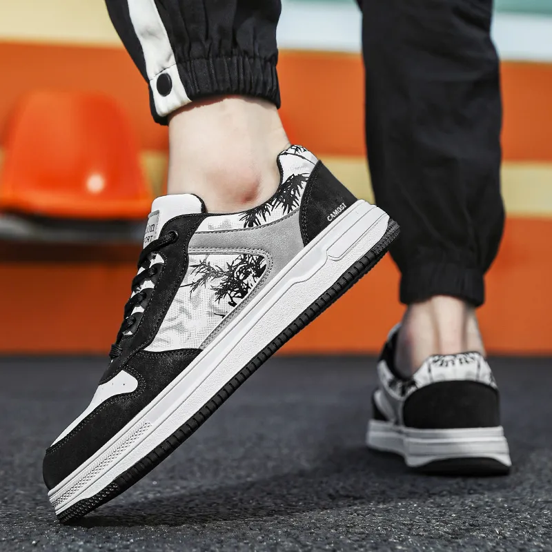 CAMOSI Low Top Skateboard Shoes Men's-4