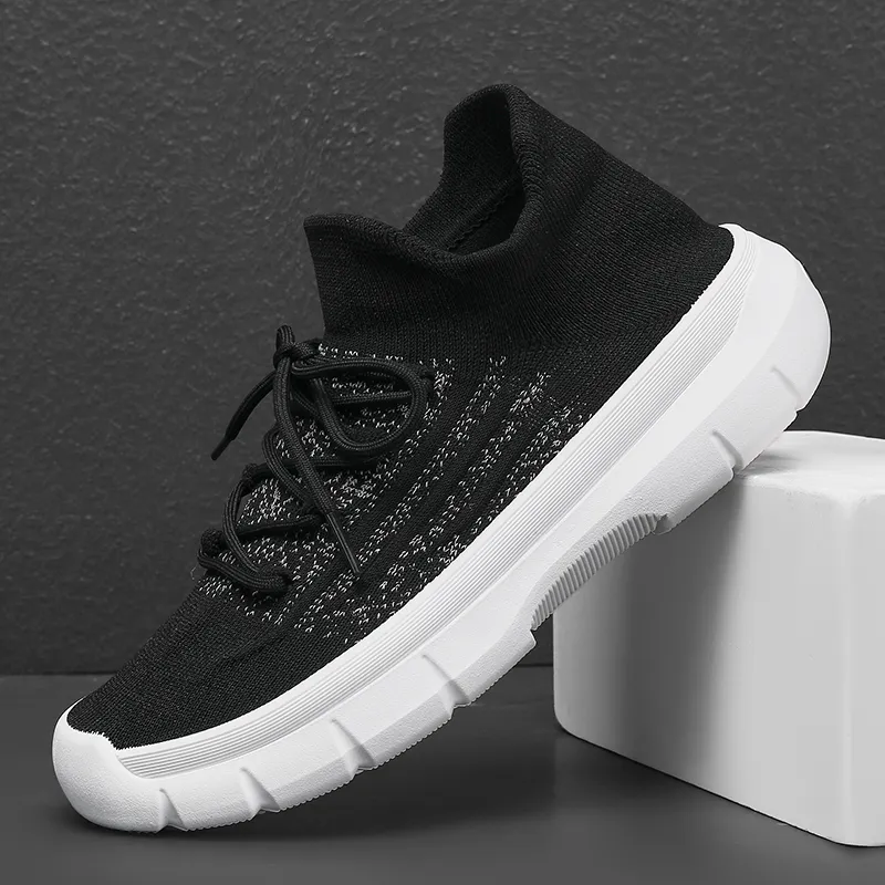 CAMOSI Slip Resistant Low Top Casual Shoes Men's-4