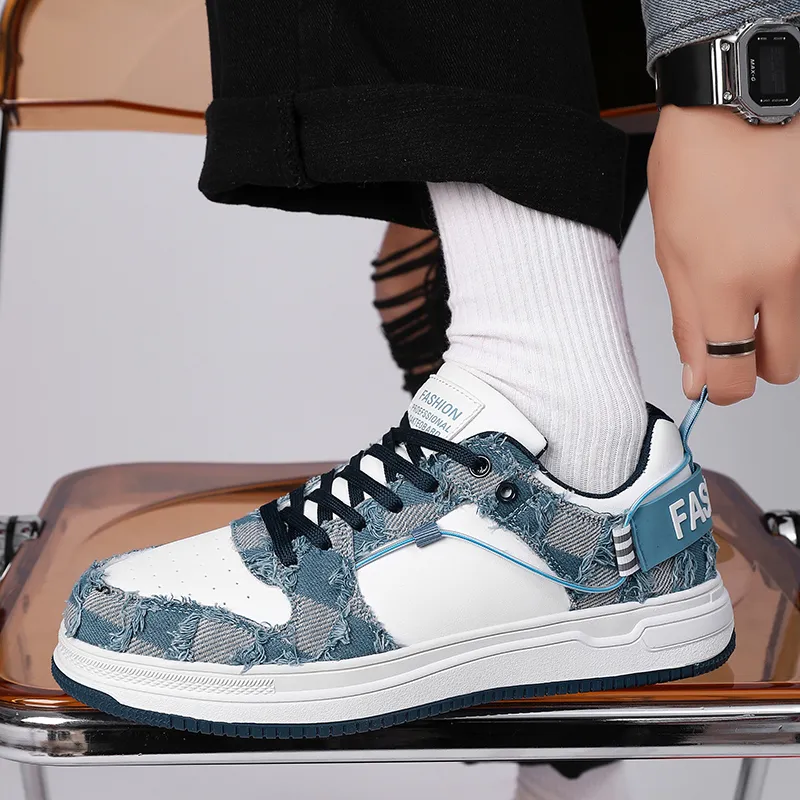 CAMOSI Slip-Resistant Low-Top Skateboard Shoes Unisex-21
