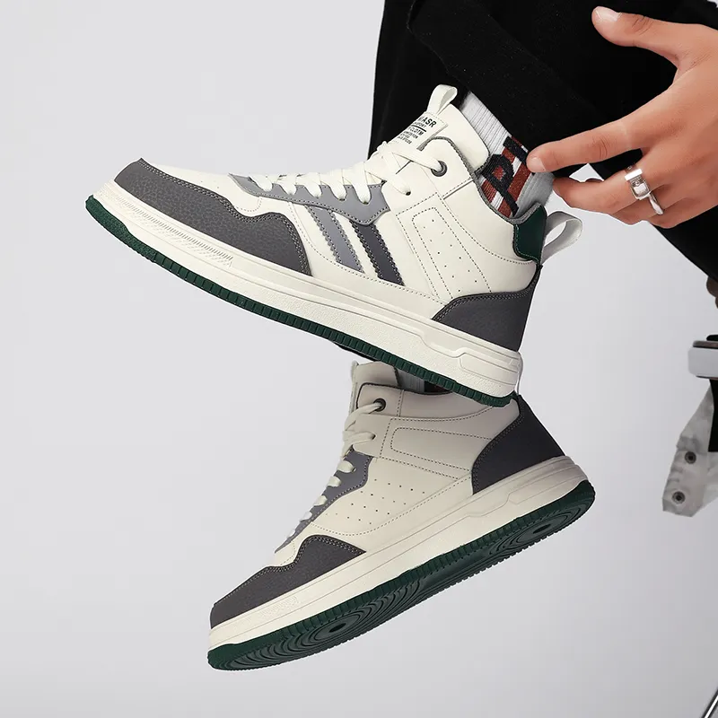 CAMOSI Wear-Resistant High-Top Casual Shoes Unisex-22