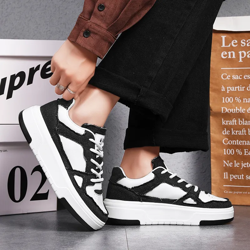 CAMOSI Breathable Lightweight Height Increasing Low-Top Casual Shoes Men's-12