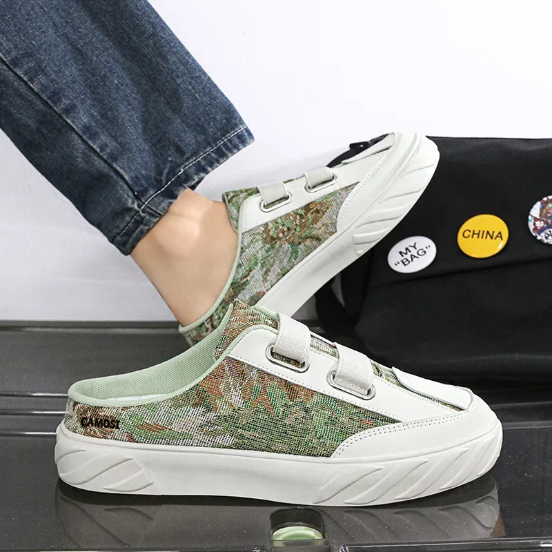 CAMOSI Abrasion Resistant Wrap toe Slippers Unisex-18