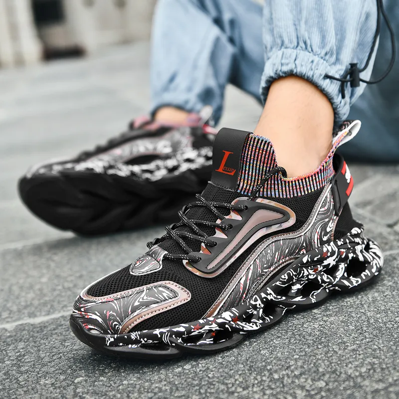 CAMOSI Cushioned Slip Resistant Abrasion Resistant High Top Casual Shoes Men's-13