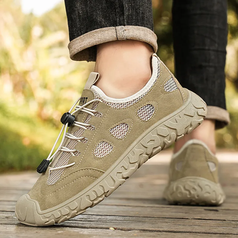 CAMOSI Breathable Quick Dry Low Top Casual Shoes Men's-4