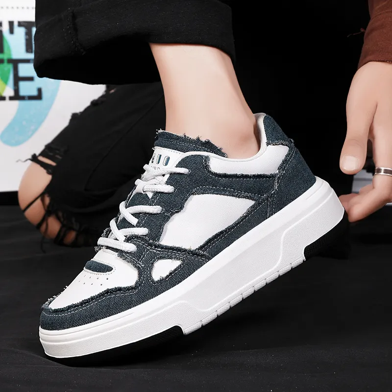CAMOSI Breathable Lightweight Height Increasing Low-Top Casual Shoes Men's-34