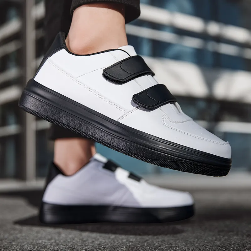 CAMOSI Slip Resistant Cushioning Wear Resistant Low Top Skateboard Shoes Men's-9
