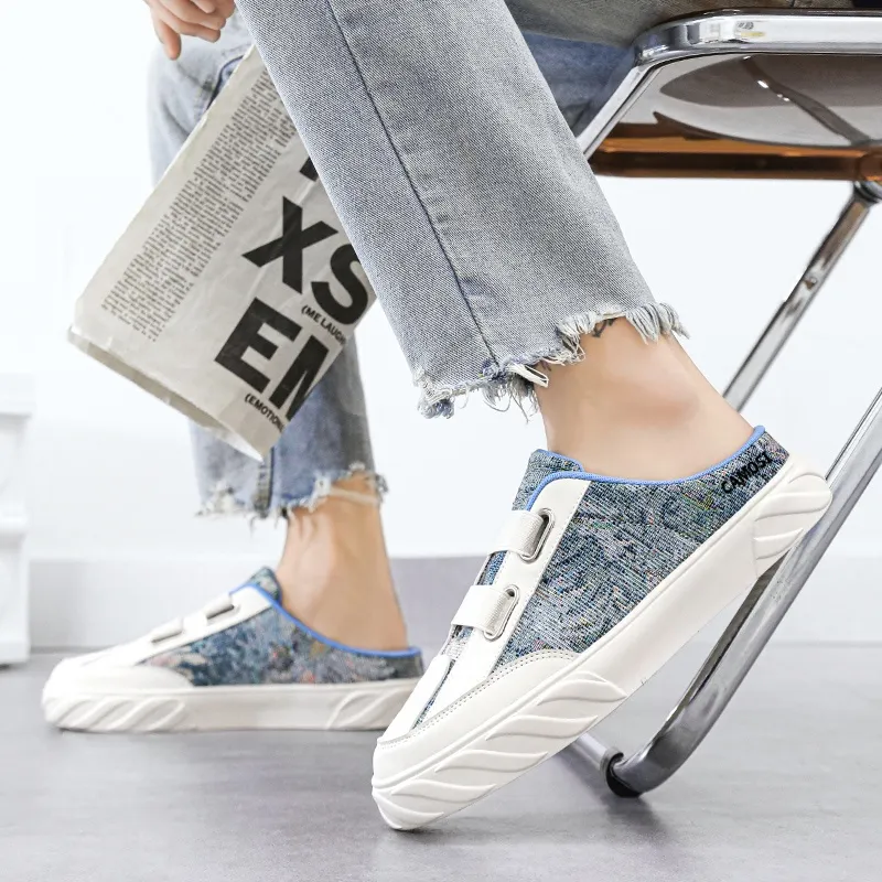 CAMOSI Abrasion Resistant Wrap toe Slippers Unisex-4