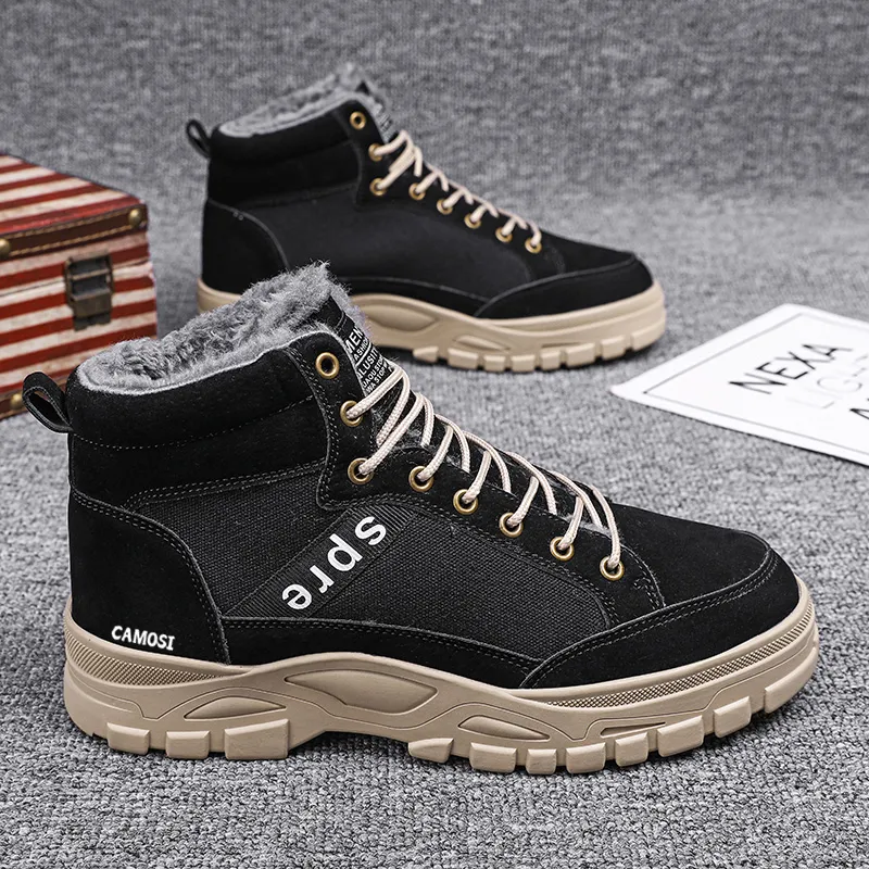 CAMOSI Short Martin Boot Men's Black-2