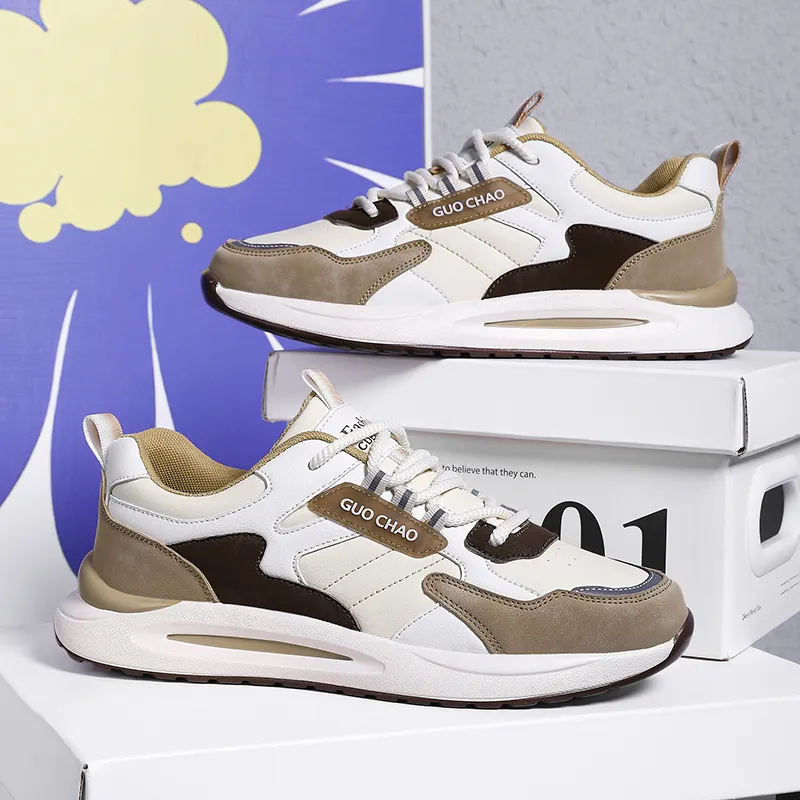 CAMOSI Cushioned Slip-Resistant Abrasion-Resistant Low-Top Casual Shoes-24