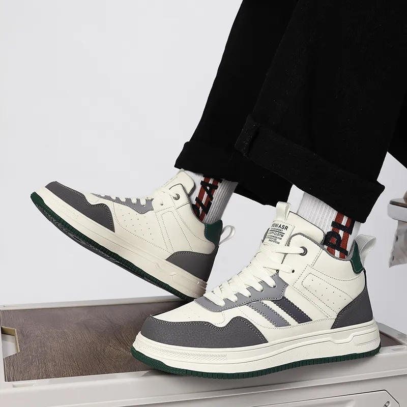 CAMOSI Wear-Resistant High-Top Casual Shoes Unisex-23