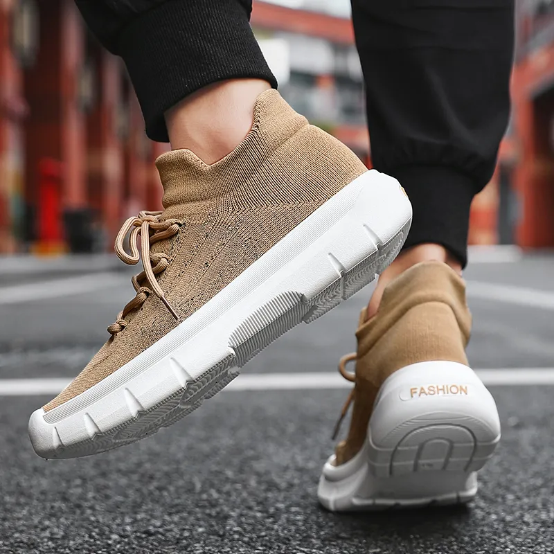 CAMOSI Slip Resistant Low Top Casual Shoes Men's-17
