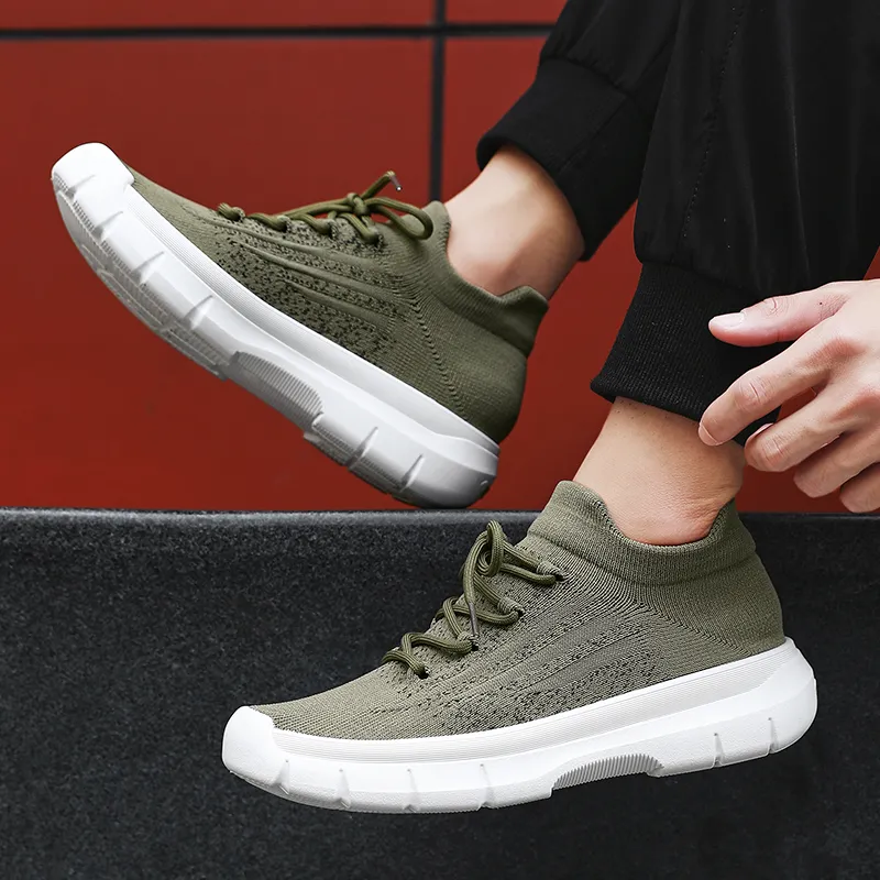CAMOSI Slip Resistant Low Top Casual Shoes Men's-12