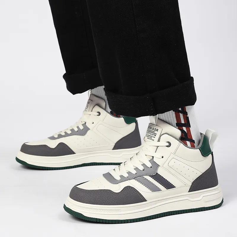 CAMOSI Wear-Resistant High-Top Casual Shoes Unisex-20
