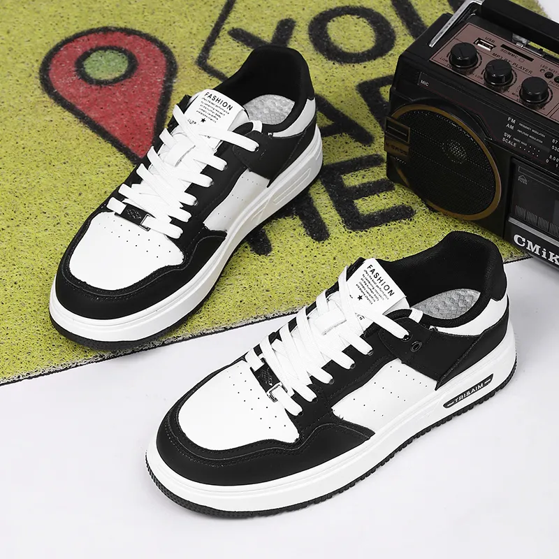CAMOSI Wear-resistant And Lightweight Low-Top Skateboard Shoes Unisex-8